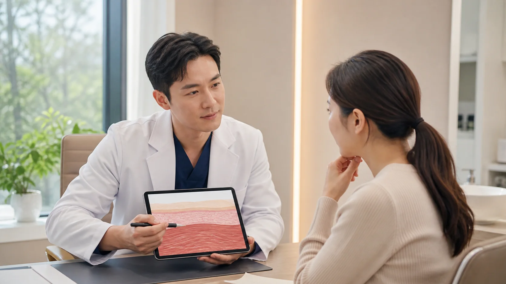 광천 스킨보톡스, 근육 보톡스와 주입 층·목표가 다릅니다